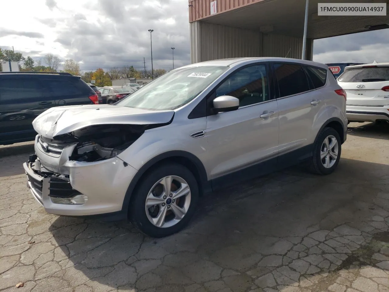 2016 Ford Escape Se VIN: 1FMCU0G90GUA14937 Lot: 75929044