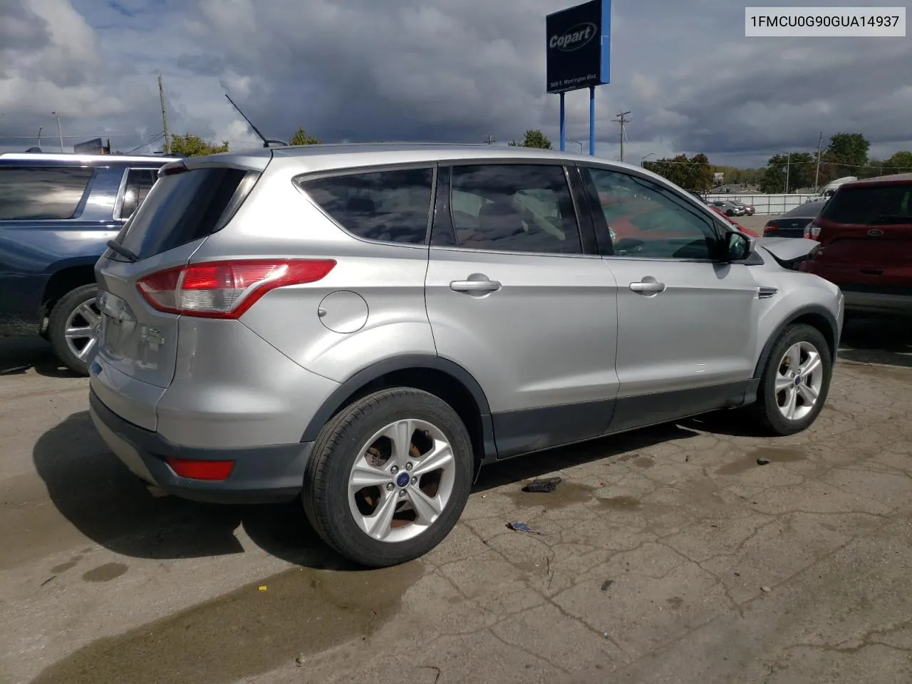 2016 Ford Escape Se VIN: 1FMCU0G90GUA14937 Lot: 75929044