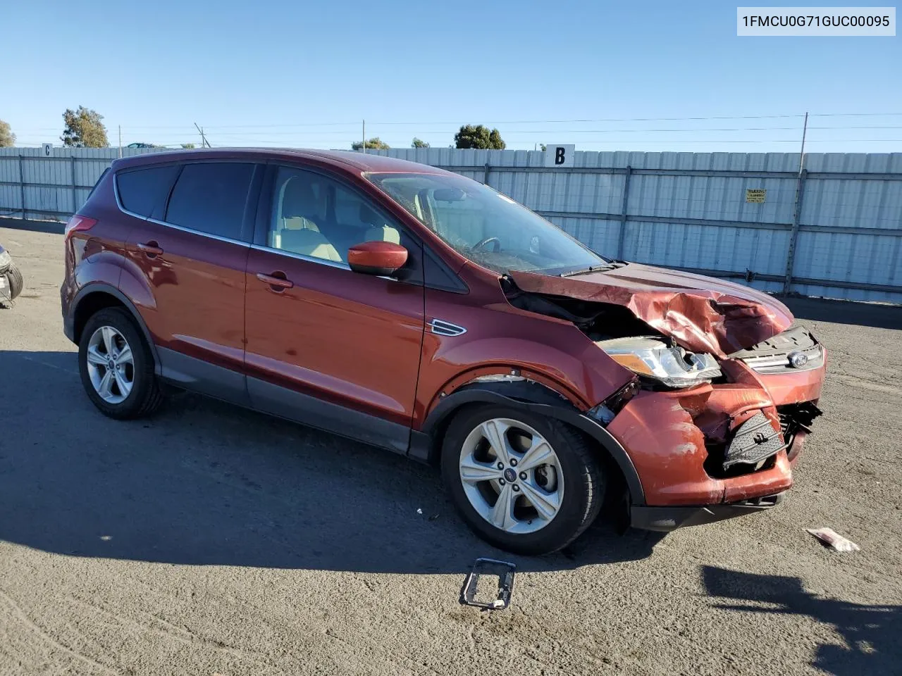 2016 Ford Escape Se VIN: 1FMCU0G71GUC00095 Lot: 75963984