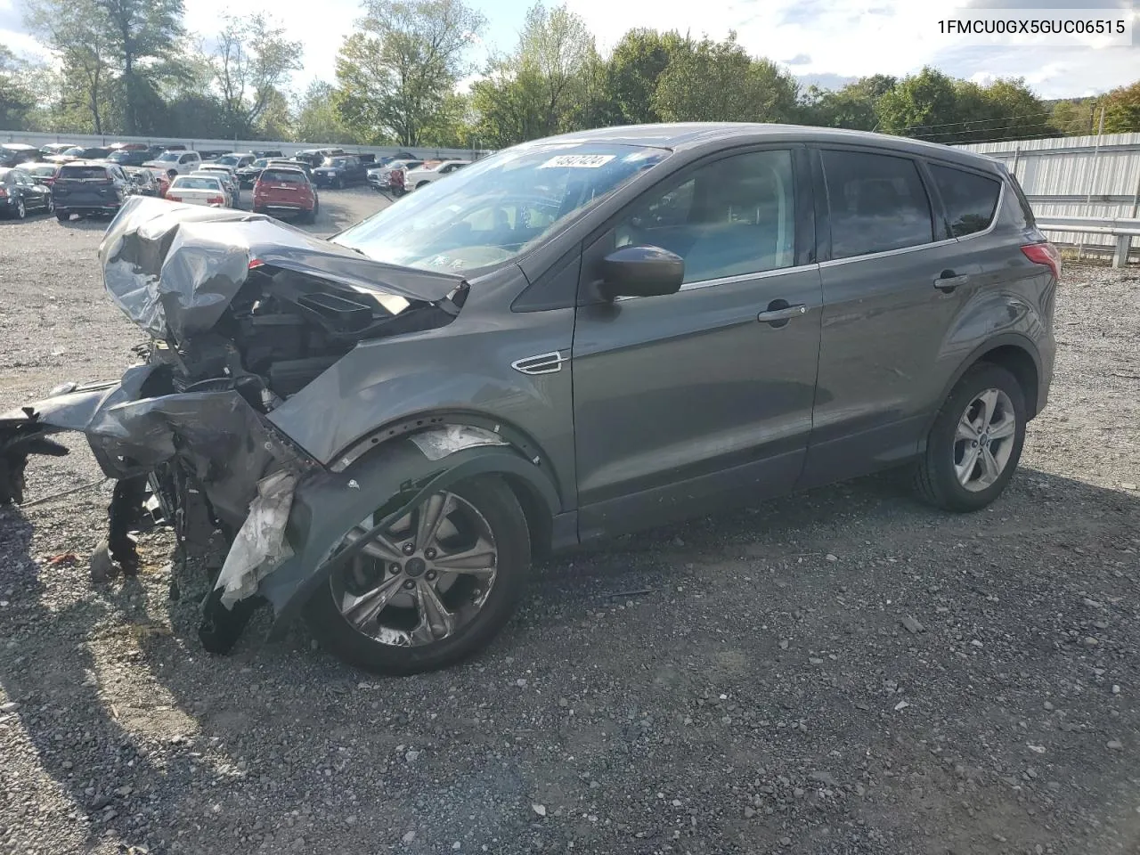 2016 Ford Escape Se VIN: 1FMCU0GX5GUC06515 Lot: 75980084