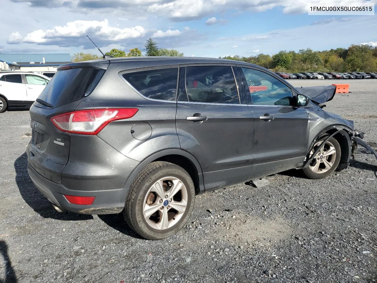 2016 Ford Escape Se VIN: 1FMCU0GX5GUC06515 Lot: 75980084