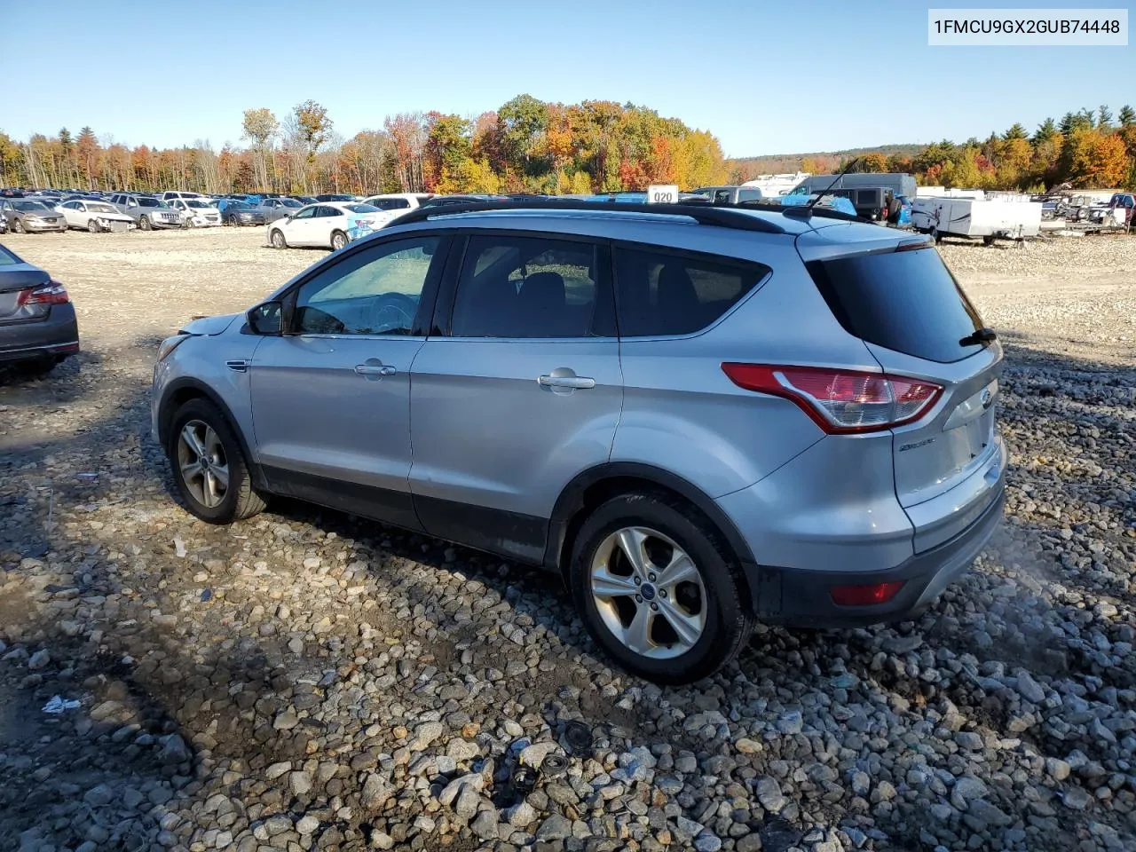 2016 Ford Escape Se VIN: 1FMCU9GX2GUB74448 Lot: 76046154