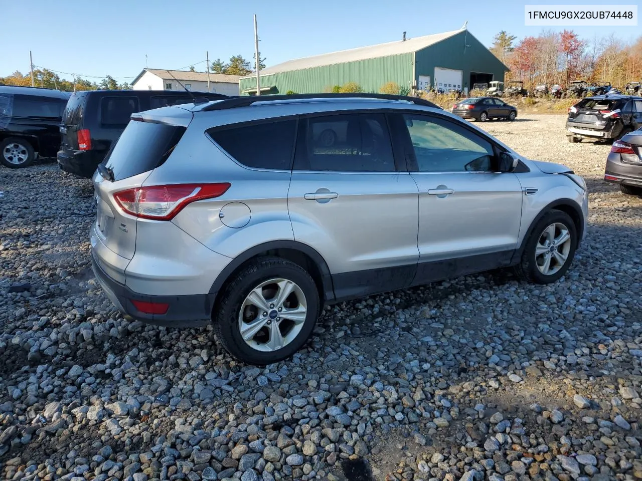 2016 Ford Escape Se VIN: 1FMCU9GX2GUB74448 Lot: 76046154