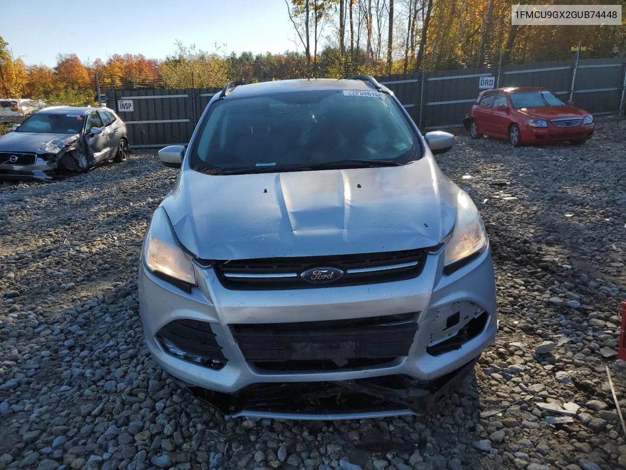 2016 Ford Escape Se VIN: 1FMCU9GX2GUB74448 Lot: 76046154