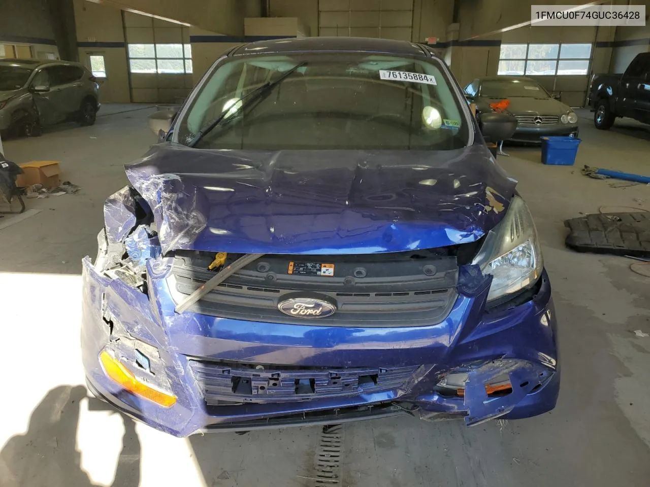 2016 Ford Escape S VIN: 1FMCU0F74GUC36428 Lot: 76135884