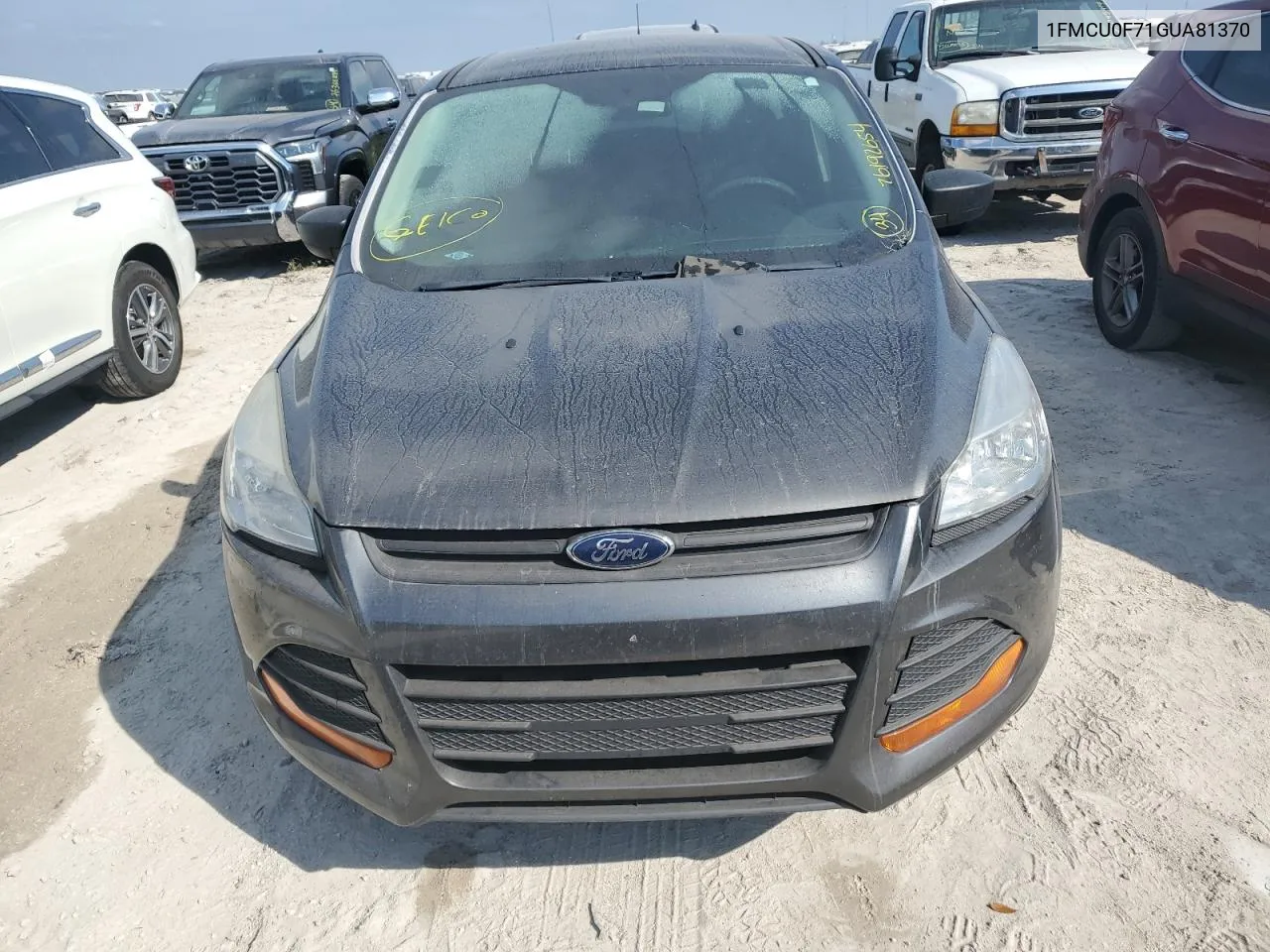 2016 Ford Escape S VIN: 1FMCU0F71GUA81370 Lot: 76192654