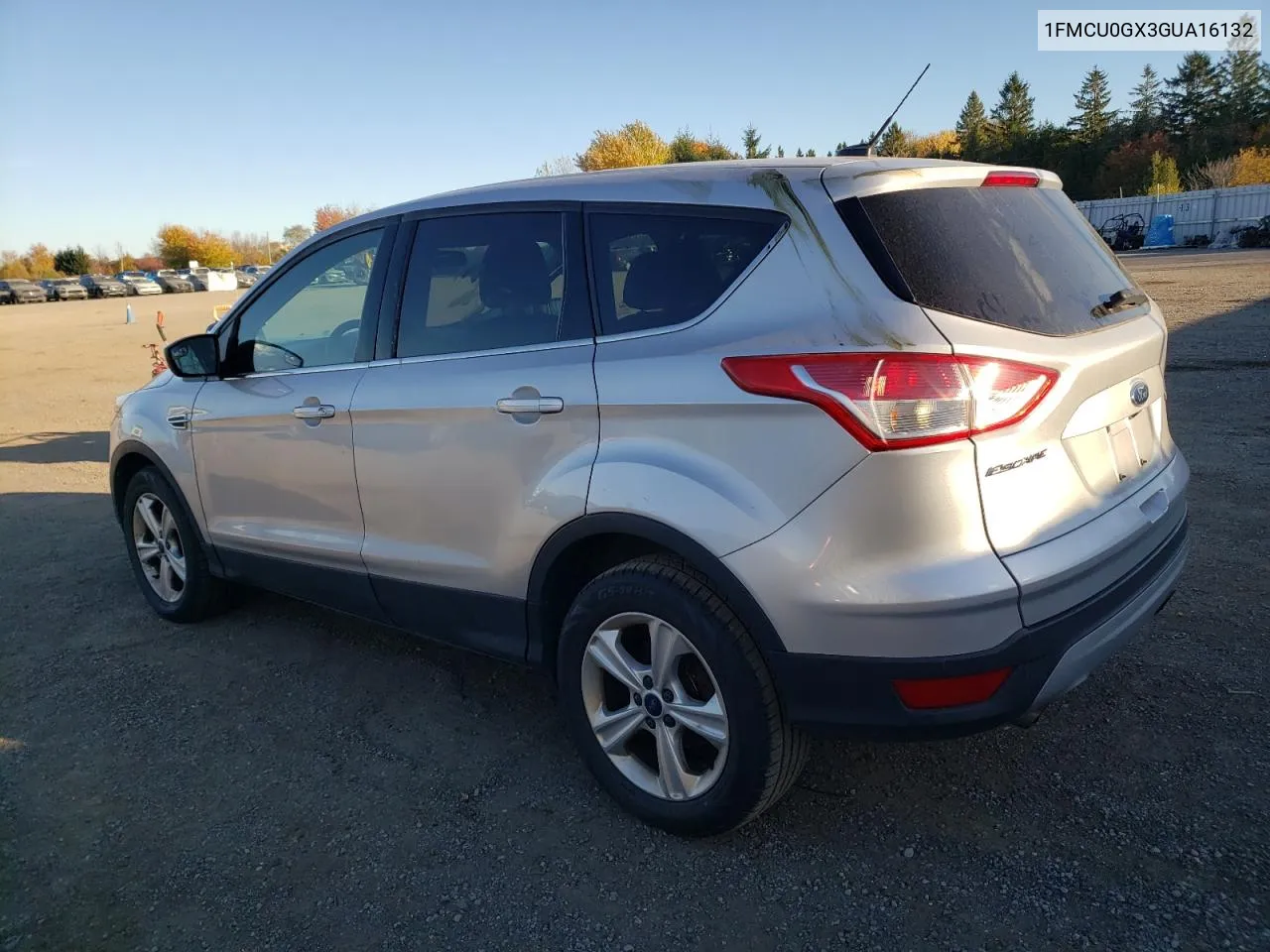 2016 Ford Escape Se VIN: 1FMCU0GX3GUA16132 Lot: 76209284