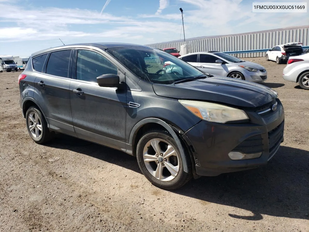 2016 Ford Escape Se VIN: 1FMCU0GXXGUC61669 Lot: 76260024