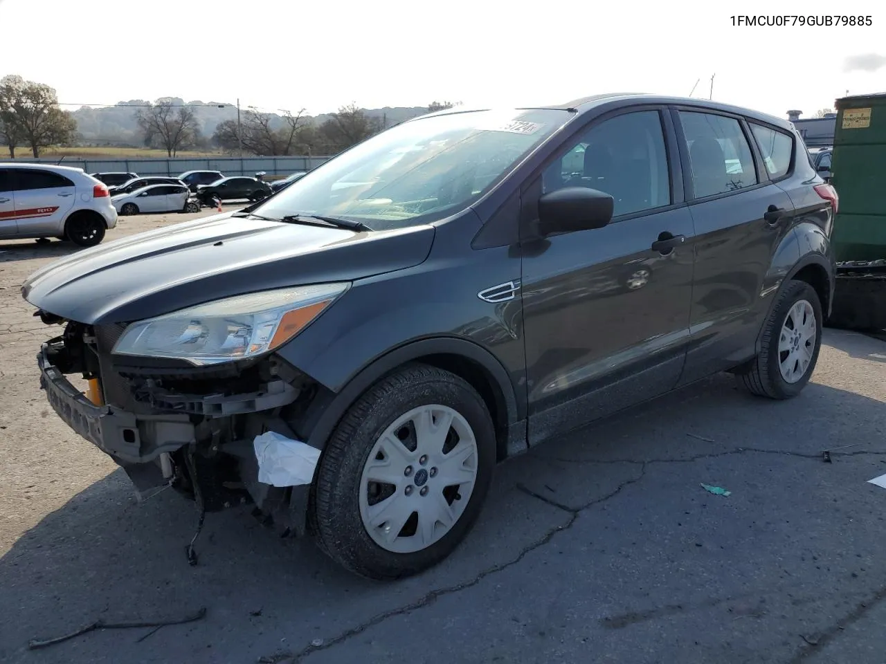 2016 Ford Escape S VIN: 1FMCU0F79GUB79885 Lot: 76359724