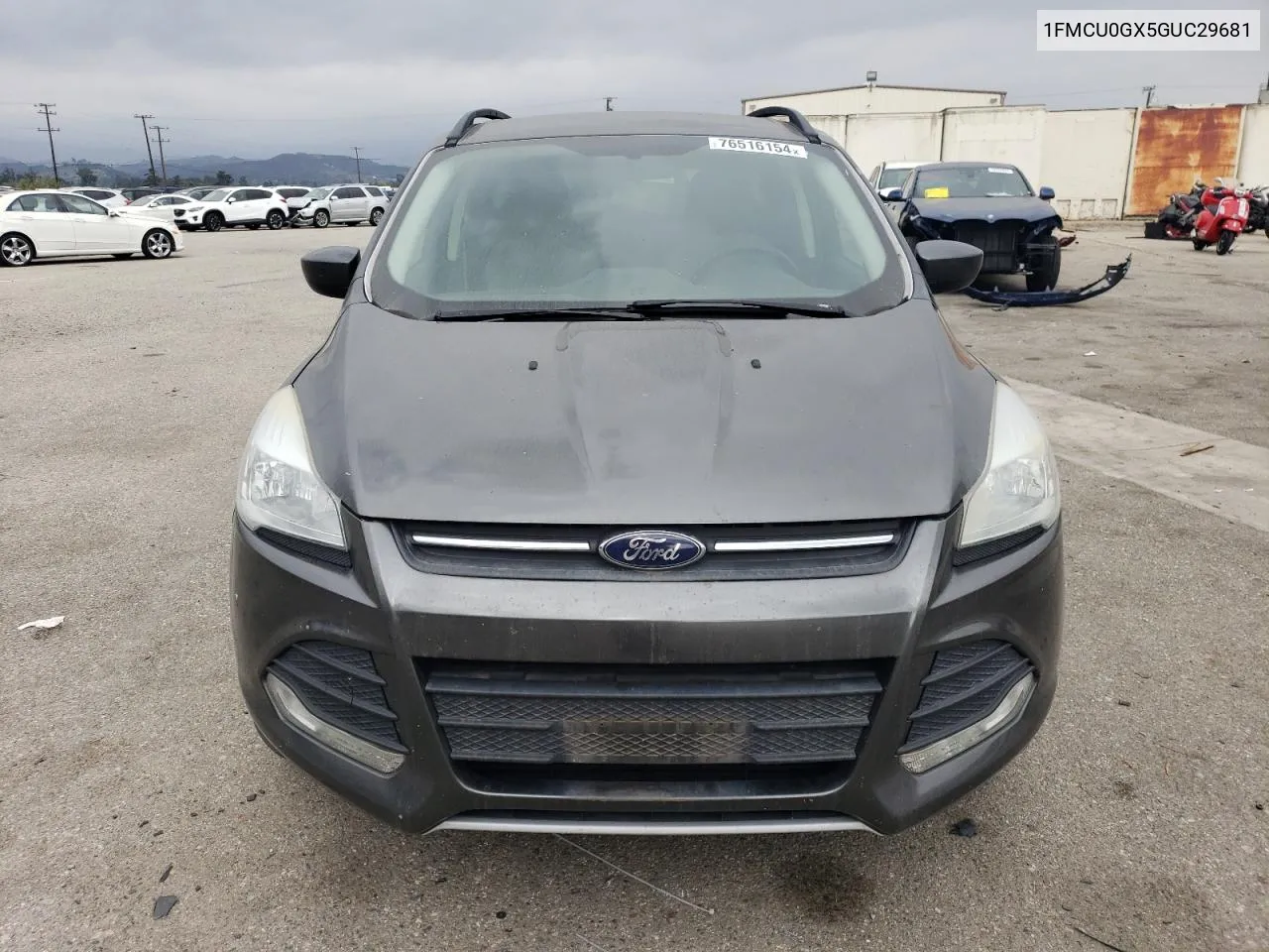 2016 Ford Escape Se VIN: 1FMCU0GX5GUC29681 Lot: 76516154