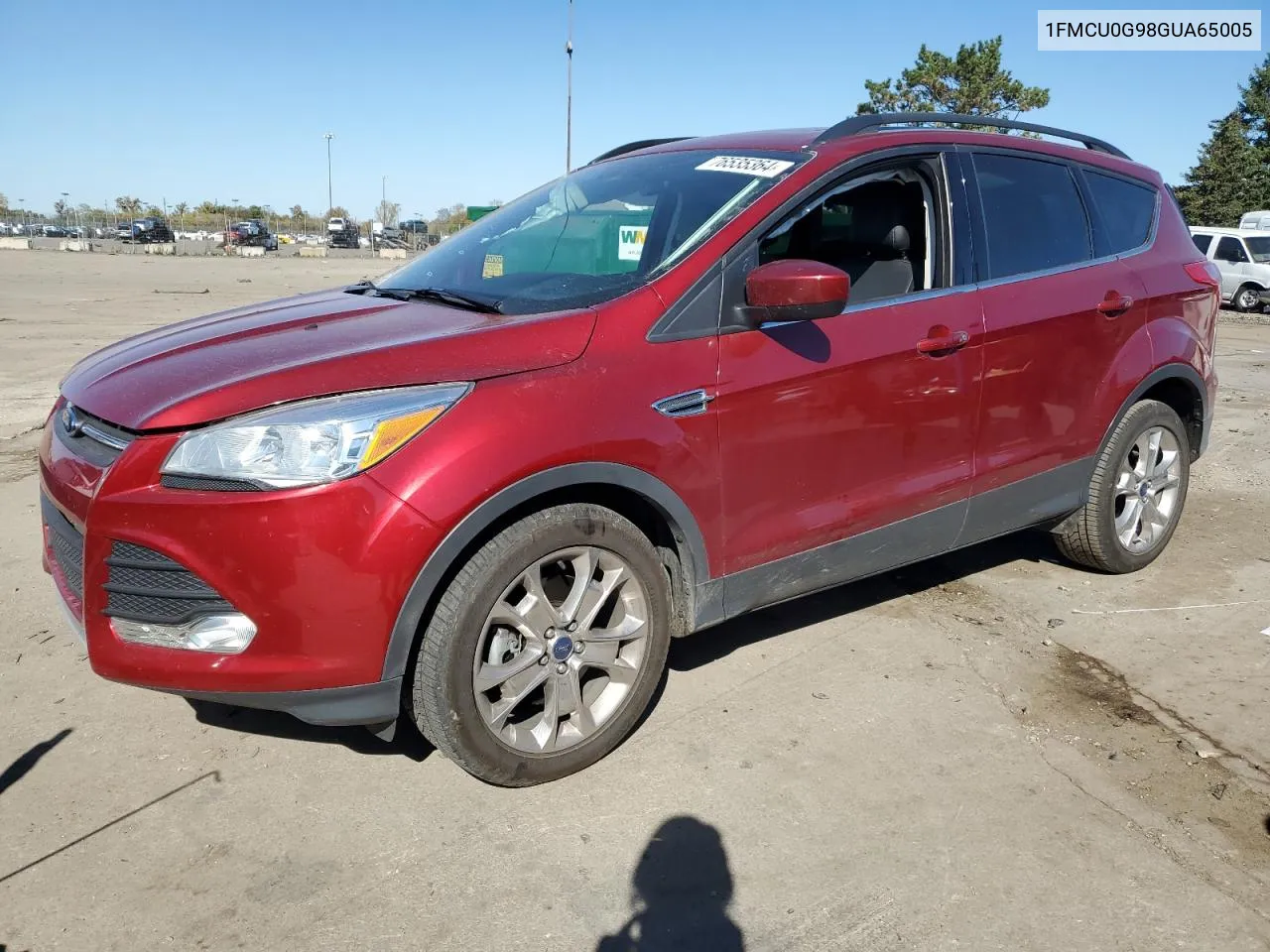 2016 Ford Escape Se VIN: 1FMCU0G98GUA65005 Lot: 76535364