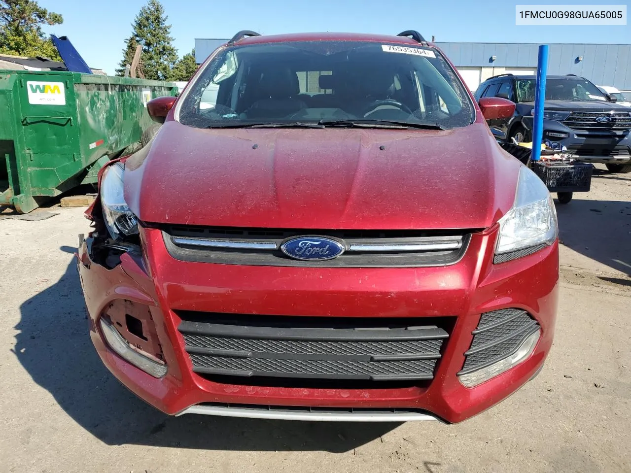 2016 Ford Escape Se VIN: 1FMCU0G98GUA65005 Lot: 76535364