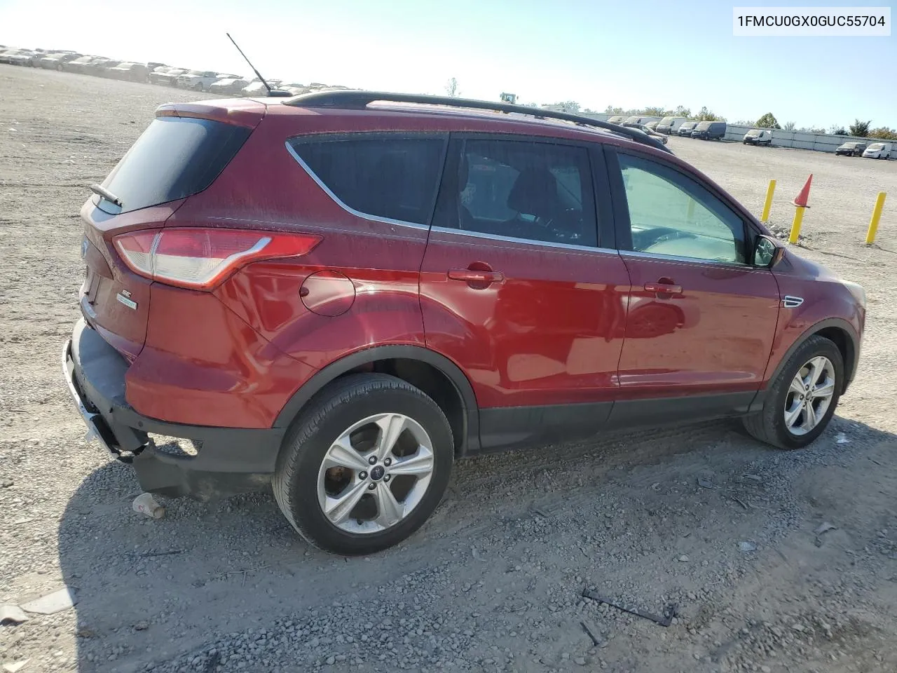 2016 Ford Escape Se VIN: 1FMCU0GX0GUC55704 Lot: 76554894