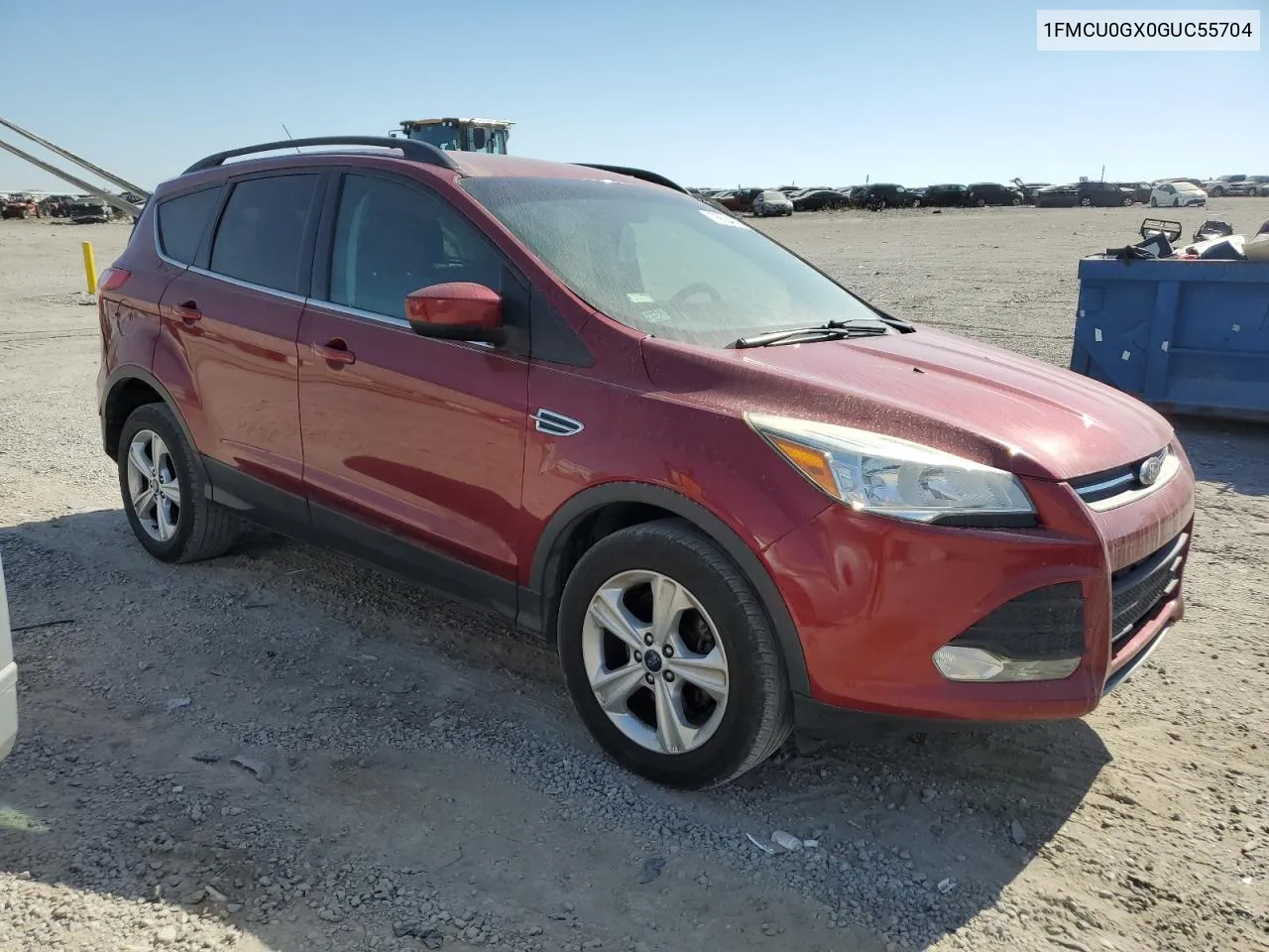 2016 Ford Escape Se VIN: 1FMCU0GX0GUC55704 Lot: 76554894