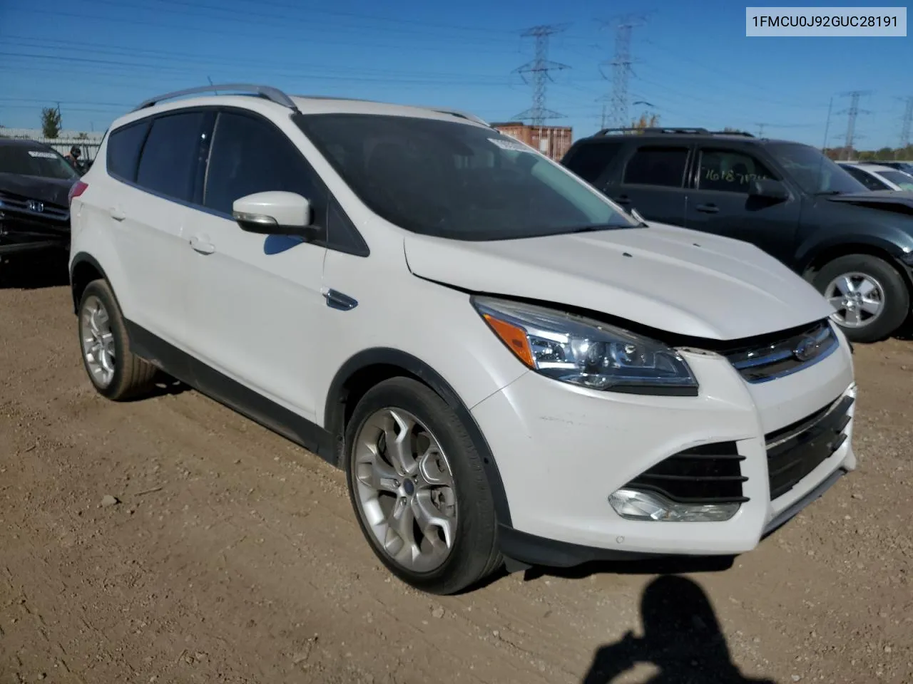 2016 Ford Escape Titanium VIN: 1FMCU0J92GUC28191 Lot: 76633684