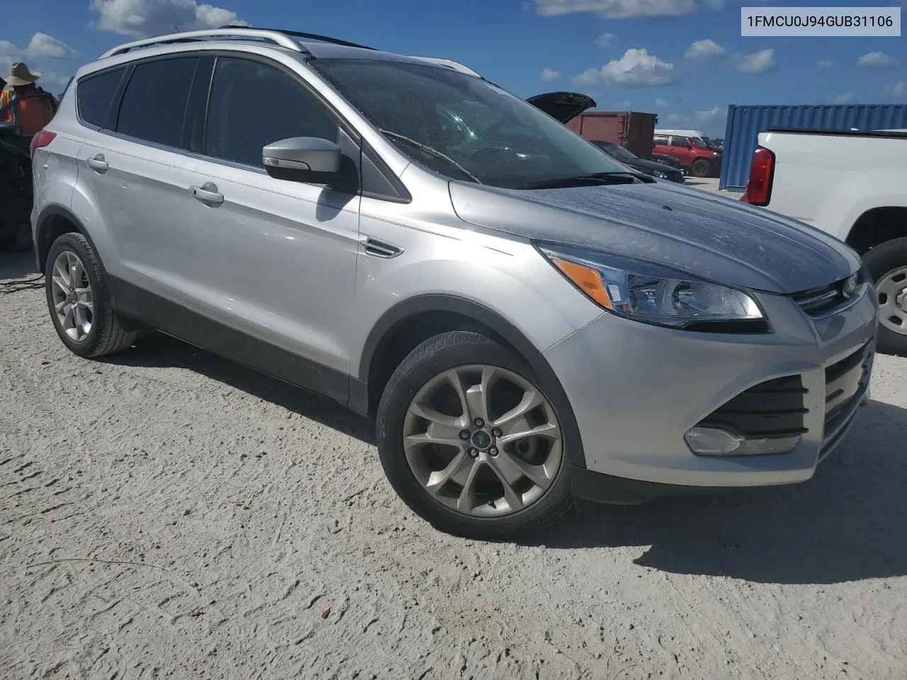 2016 Ford Escape Titanium VIN: 1FMCU0J94GUB31106 Lot: 76634274