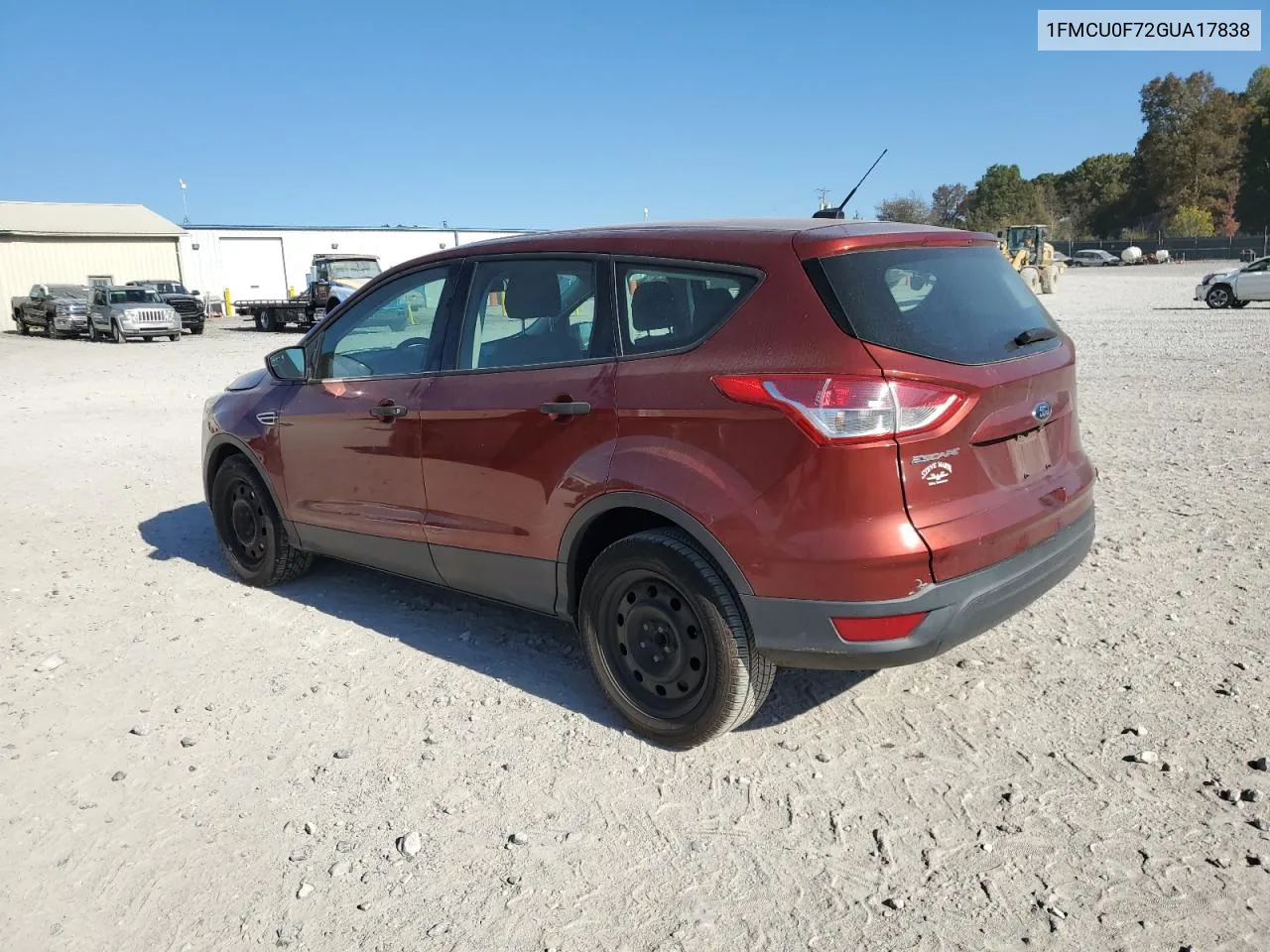 2016 Ford Escape S VIN: 1FMCU0F72GUA17838 Lot: 76740694