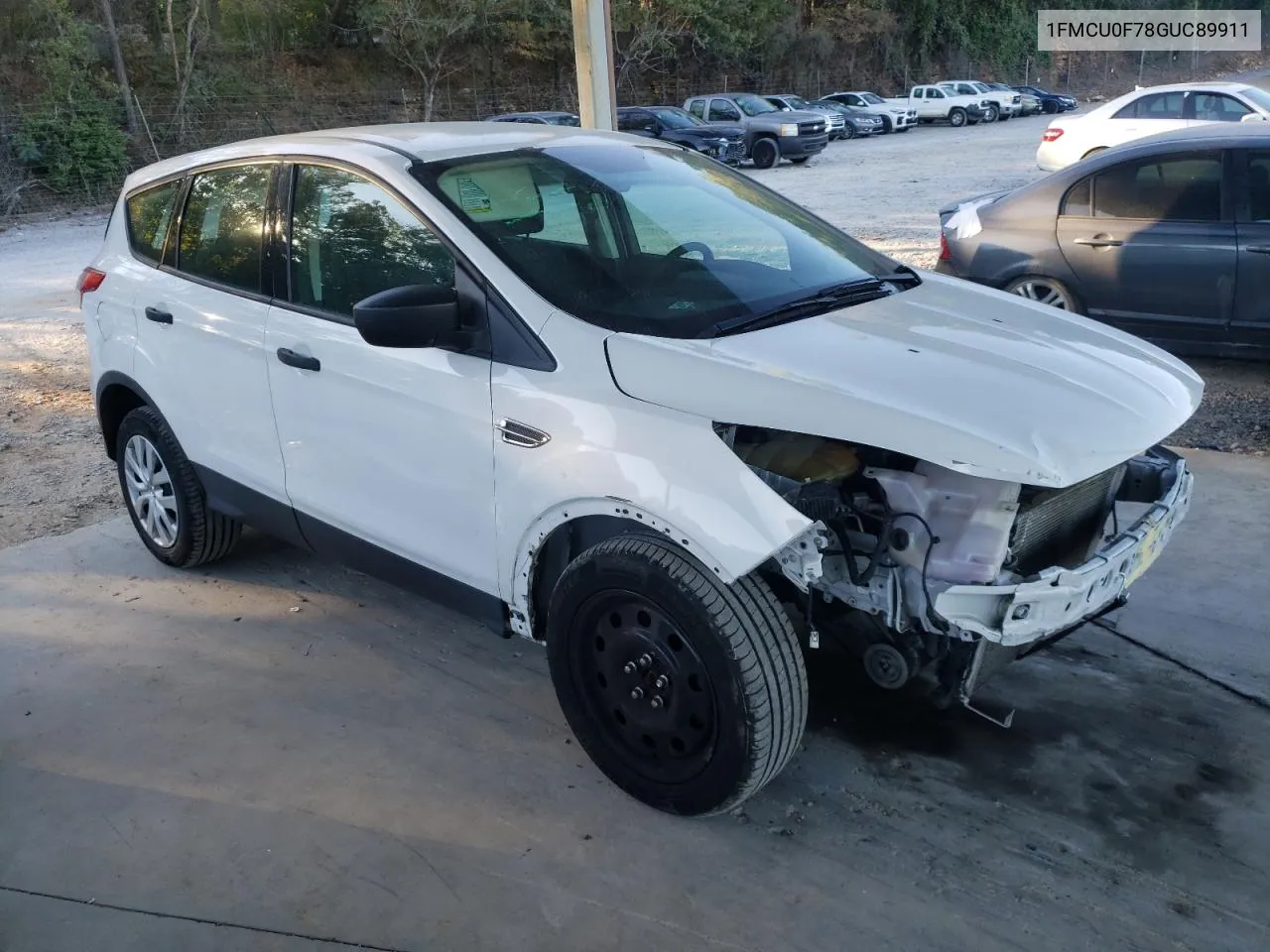 2016 Ford Escape S VIN: 1FMCU0F78GUC89911 Lot: 76817774