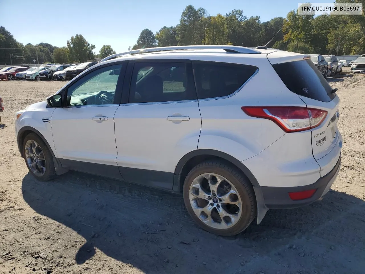 2016 Ford Escape Titanium VIN: 1FMCU0J91GUB03697 Lot: 76869524