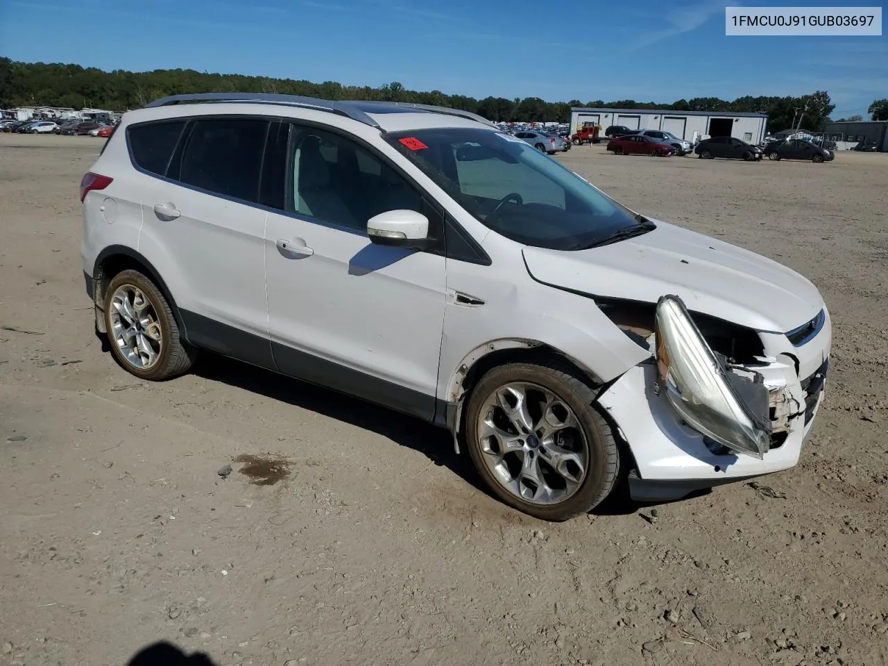 2016 Ford Escape Titanium VIN: 1FMCU0J91GUB03697 Lot: 76869524