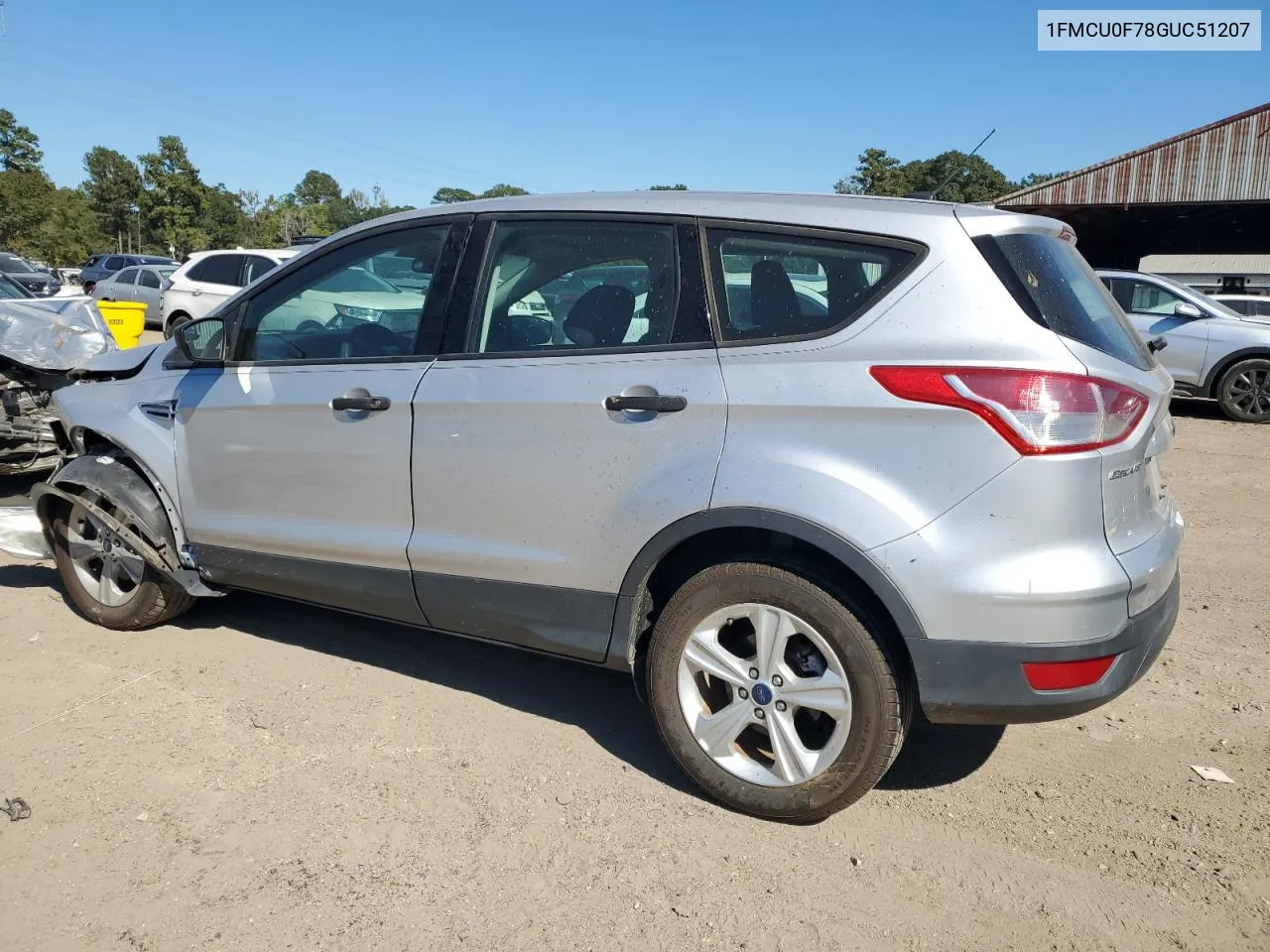 2016 Ford Escape S VIN: 1FMCU0F78GUC51207 Lot: 76880004