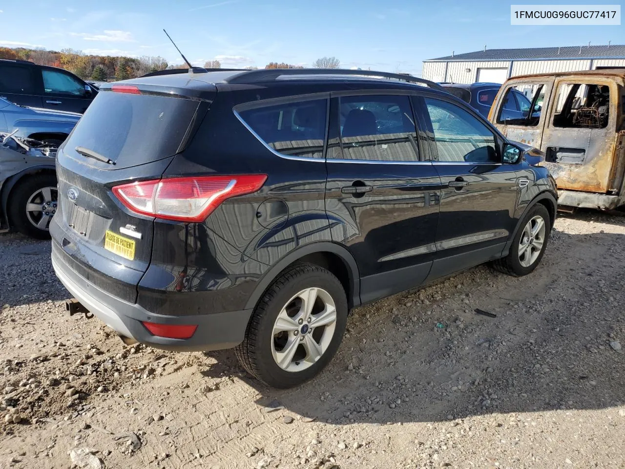 2016 Ford Escape Se VIN: 1FMCU0G96GUC77417 Lot: 76887824