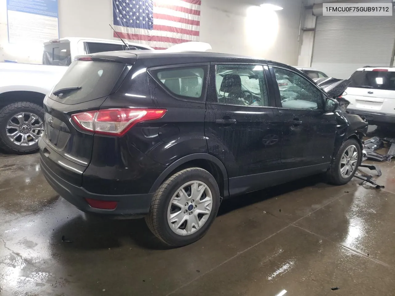 2016 Ford Escape S VIN: 1FMCU0F75GUB91712 Lot: 76955974