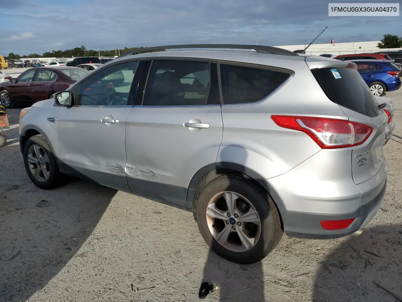 2016 Ford Escape Se VIN: 1FMCU0GX3GUA04370 Lot: 77034694