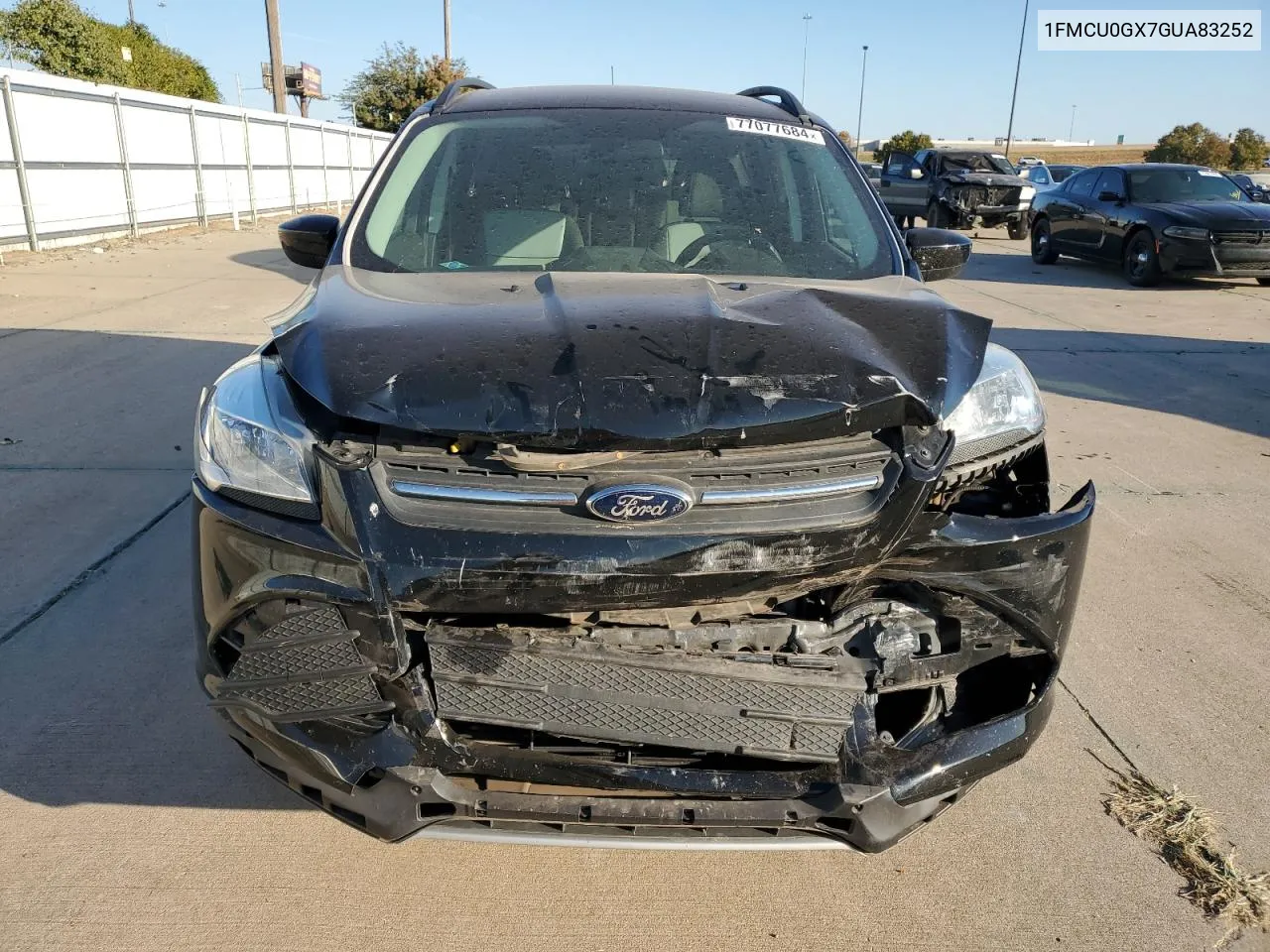 2016 Ford Escape Se VIN: 1FMCU0GX7GUA83252 Lot: 77077684