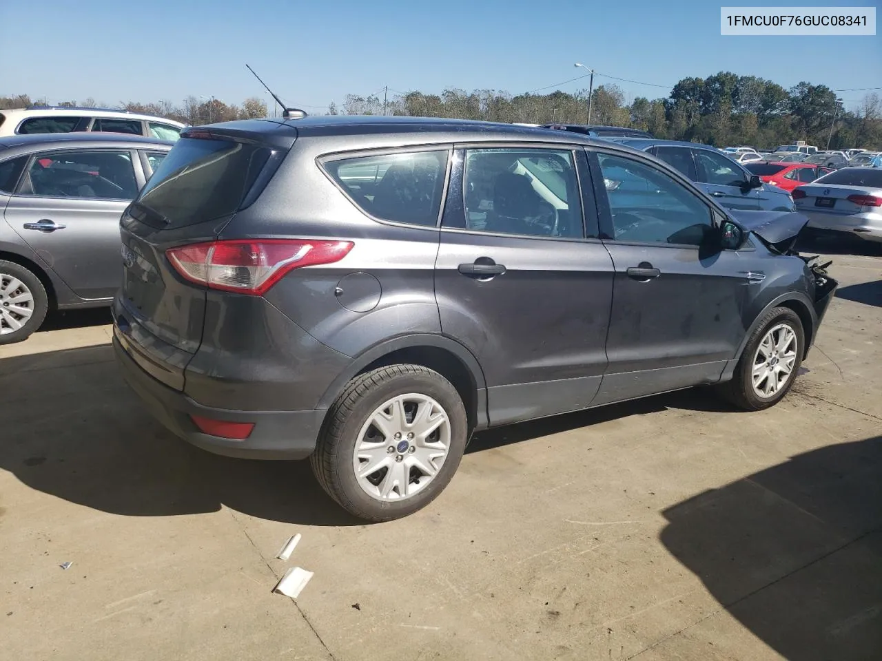 2016 Ford Escape S VIN: 1FMCU0F76GUC08341 Lot: 77112534