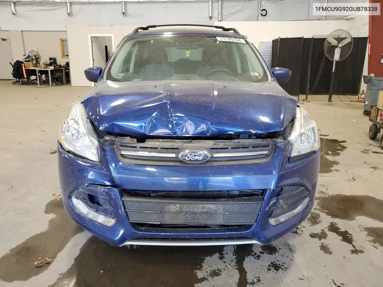 2016 Ford Escape Se VIN: 1FMCU9G92GUB78338 Lot: 77199764