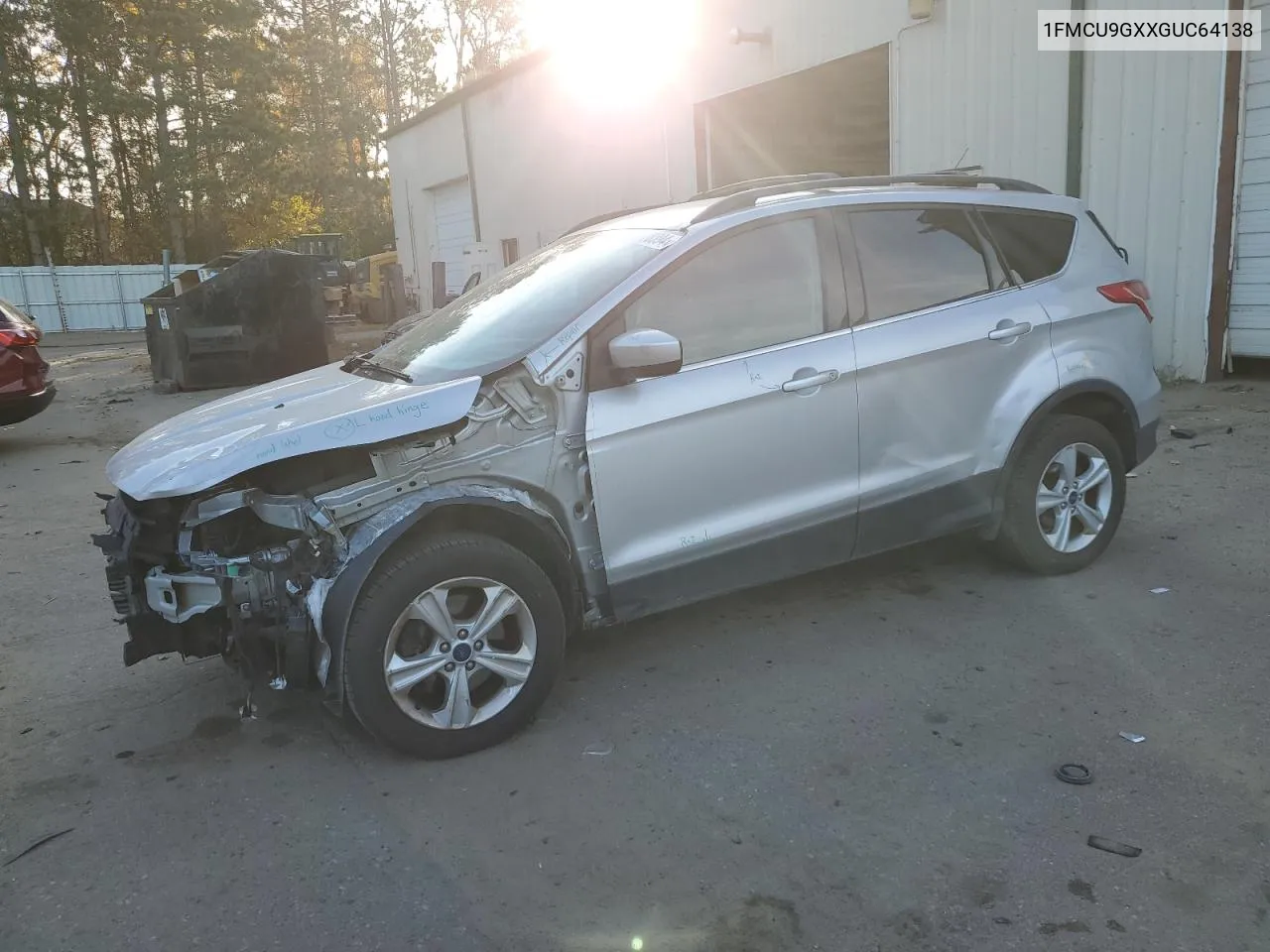 2016 Ford Escape Se VIN: 1FMCU9GXXGUC64138 Lot: 77200394