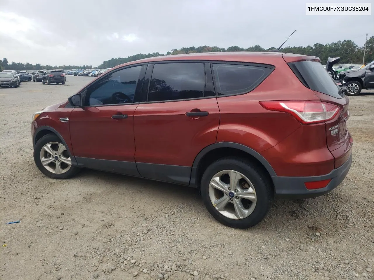 2016 Ford Escape S VIN: 1FMCU0F7XGUC35204 Lot: 77342214