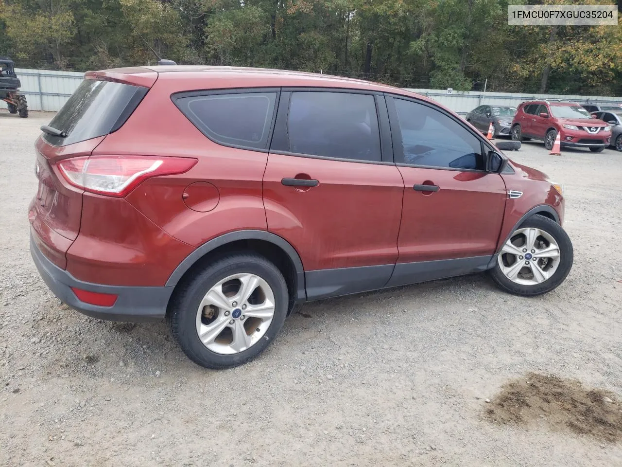 2016 Ford Escape S VIN: 1FMCU0F7XGUC35204 Lot: 77342214