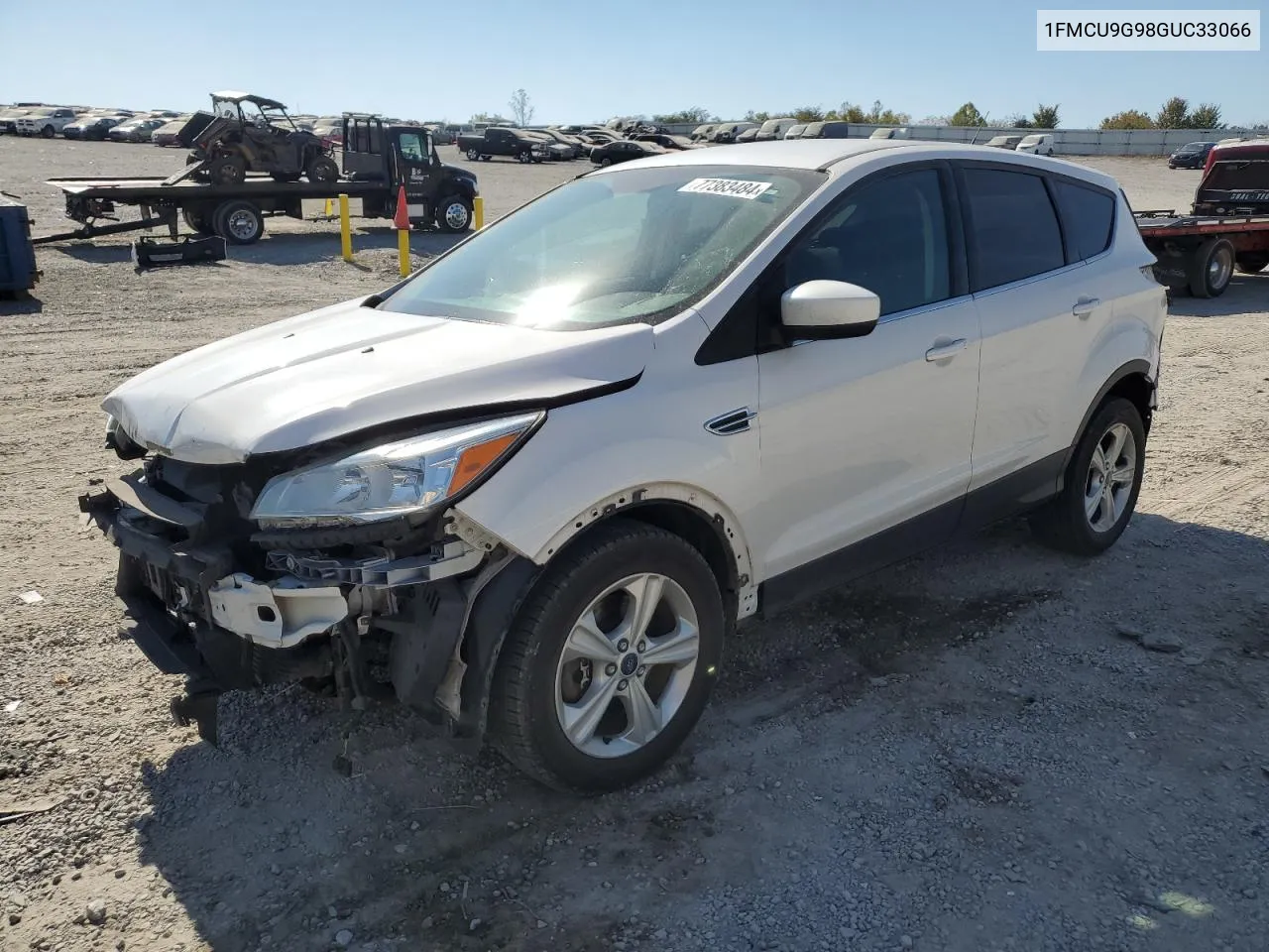 2016 Ford Escape Se VIN: 1FMCU9G98GUC33066 Lot: 77383484