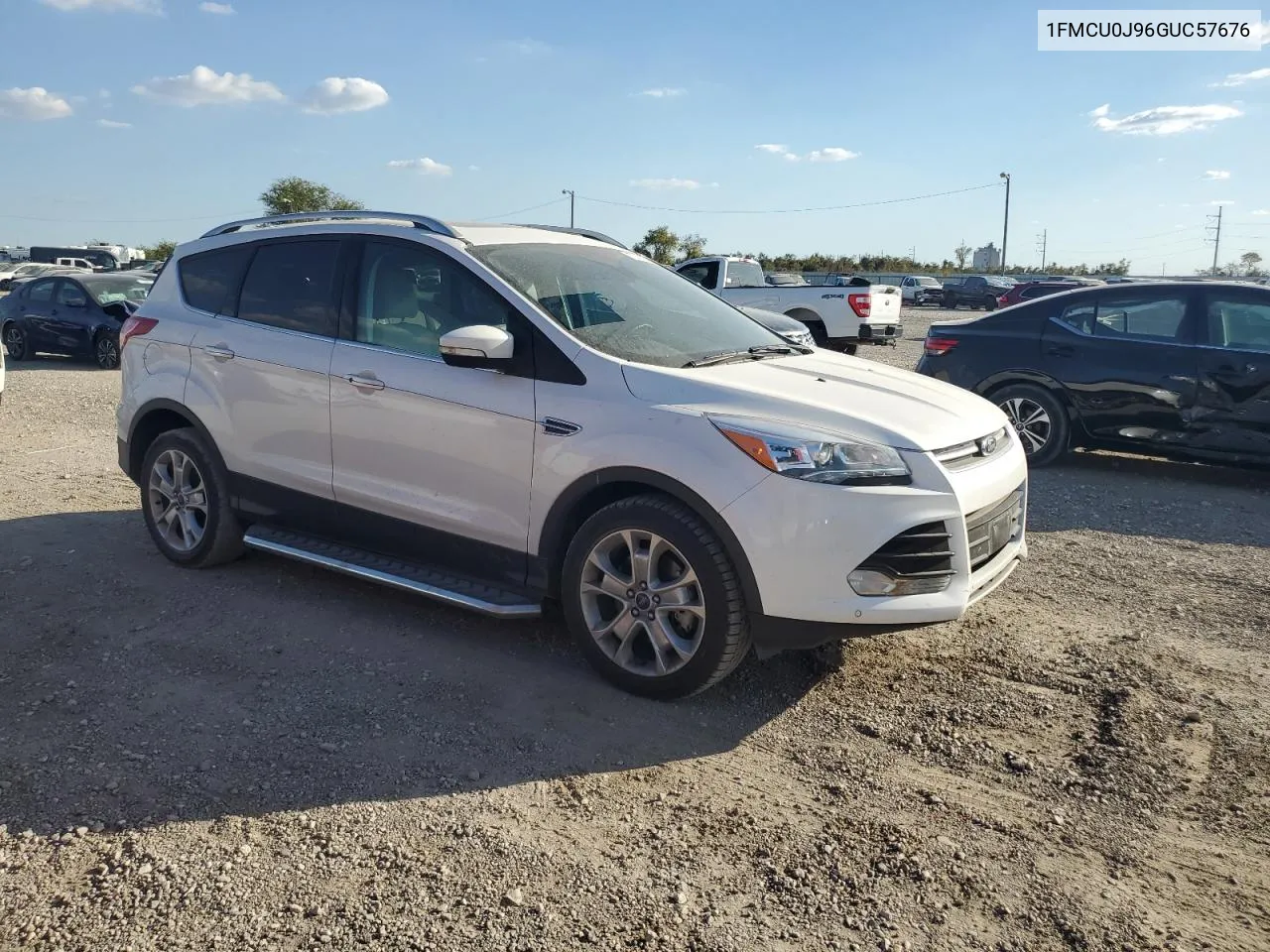 2016 Ford Escape Titanium VIN: 1FMCU0J96GUC57676 Lot: 77414894