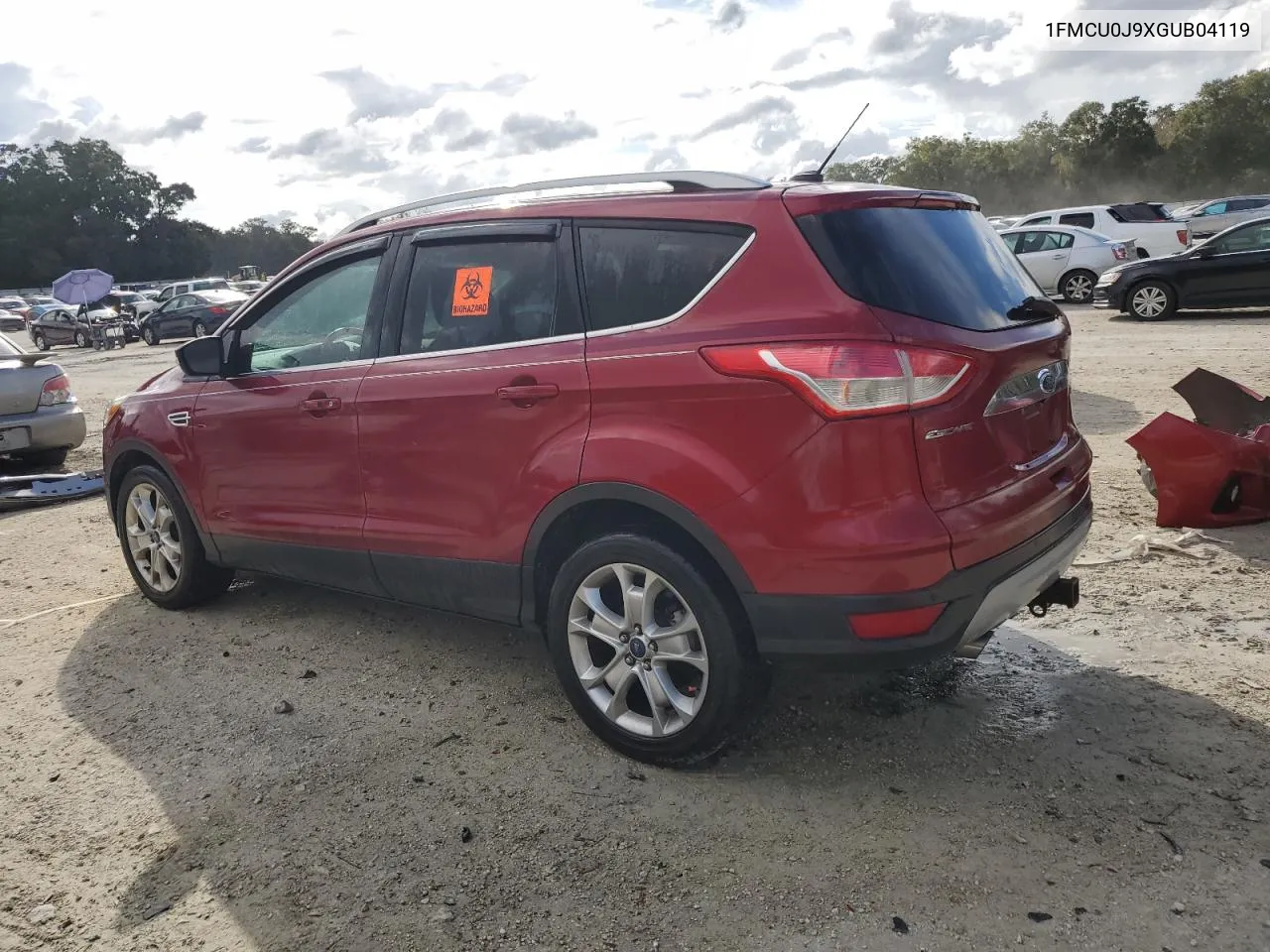 2016 Ford Escape Titanium VIN: 1FMCU0J9XGUB04119 Lot: 77417024