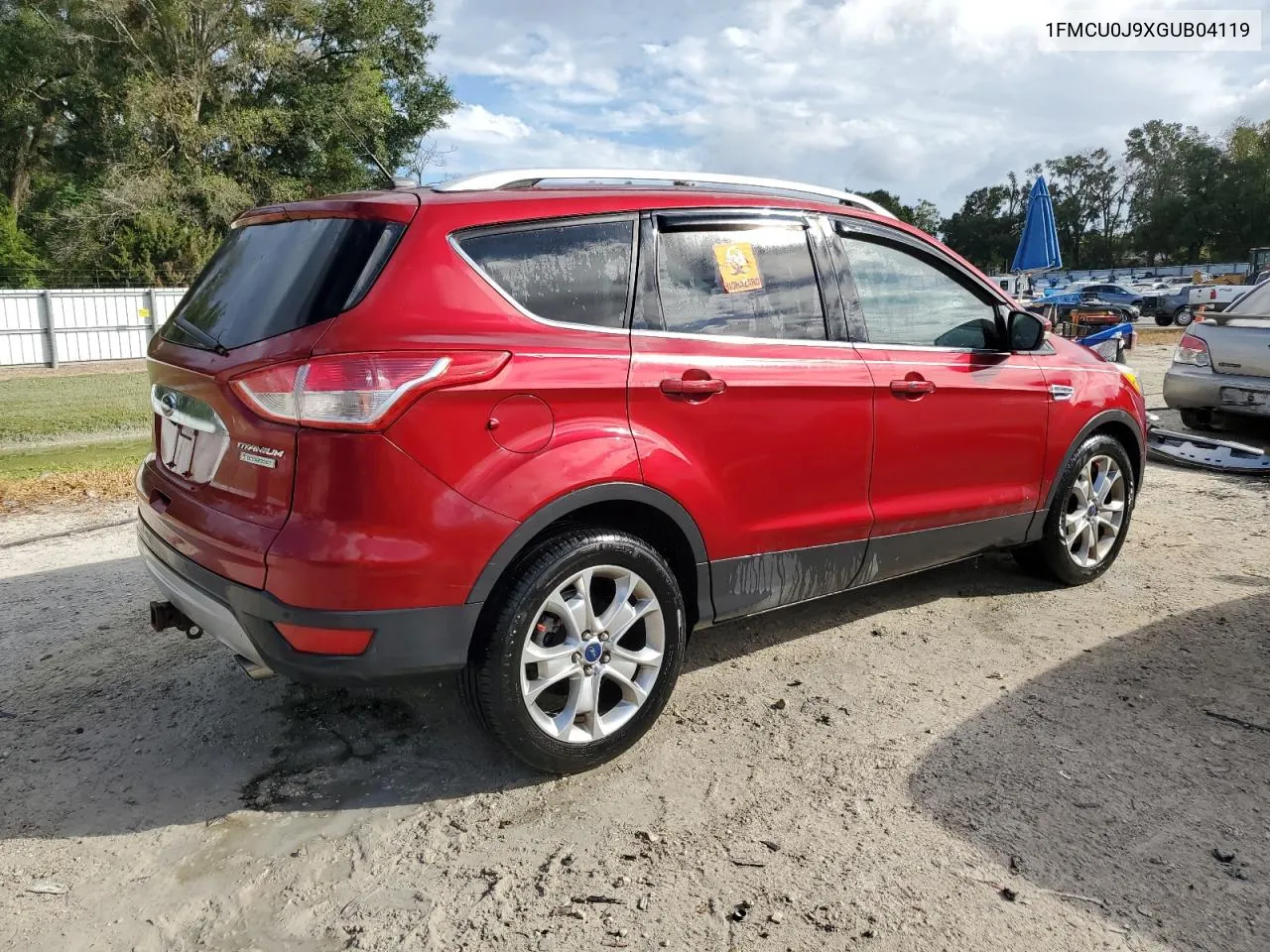 2016 Ford Escape Titanium VIN: 1FMCU0J9XGUB04119 Lot: 77417024