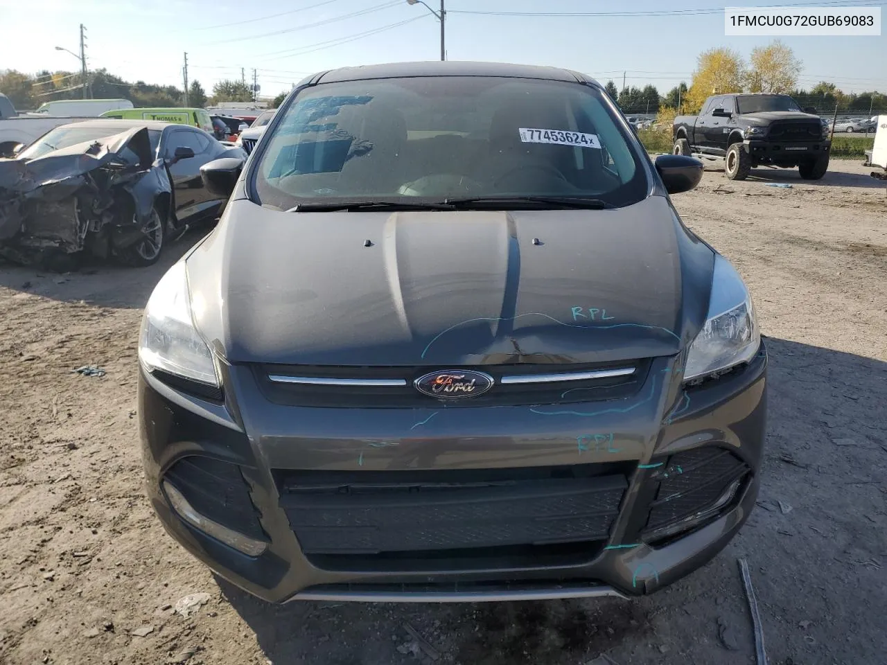 2016 Ford Escape Se VIN: 1FMCU0G72GUB69083 Lot: 77453624