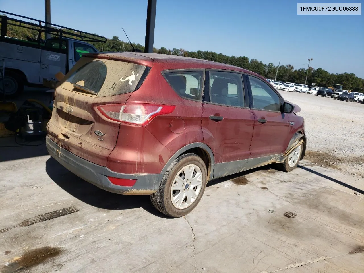 2016 Ford Escape S VIN: 1FMCU0F72GUC05338 Lot: 77464474