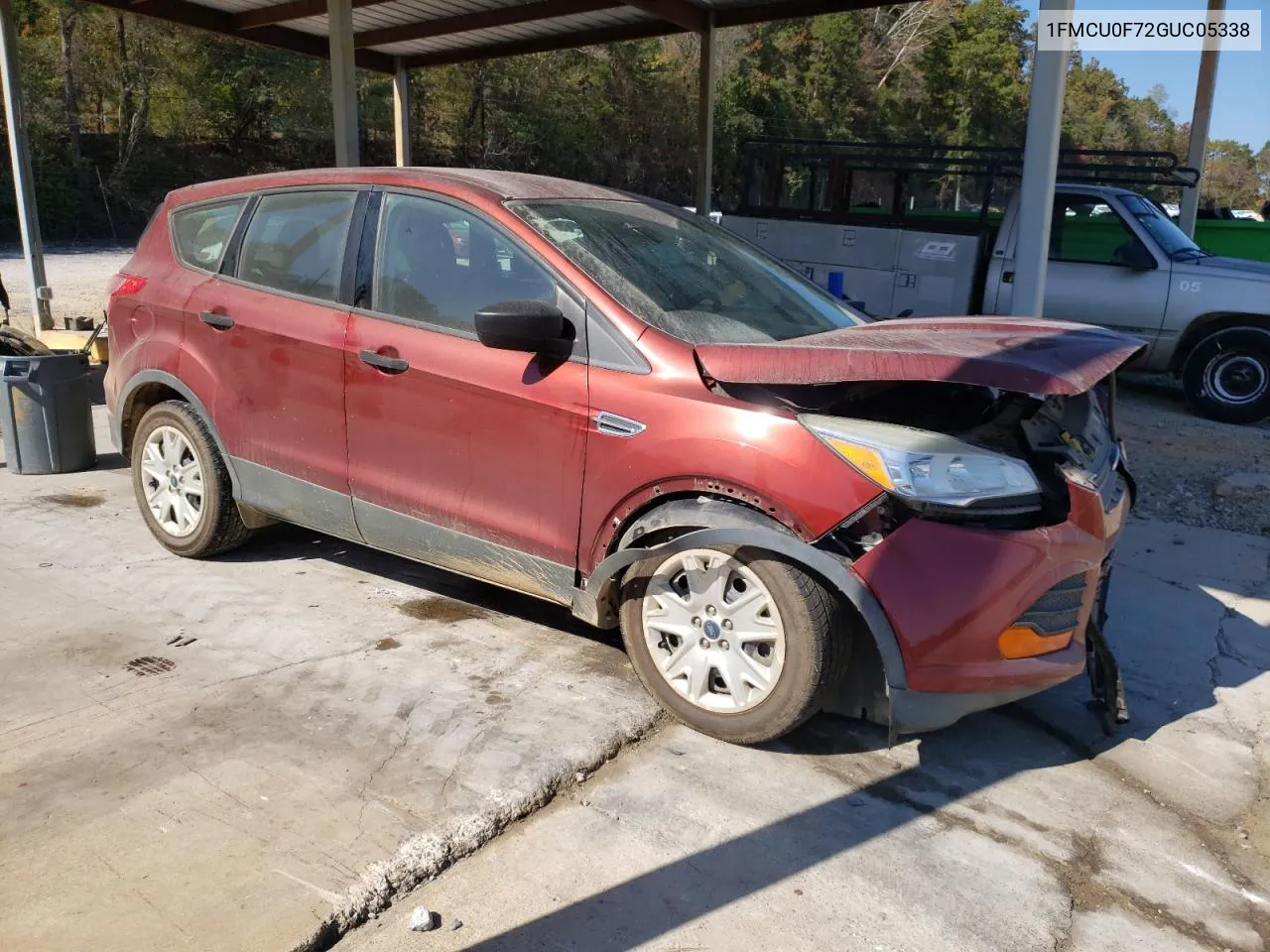 2016 Ford Escape S VIN: 1FMCU0F72GUC05338 Lot: 77464474