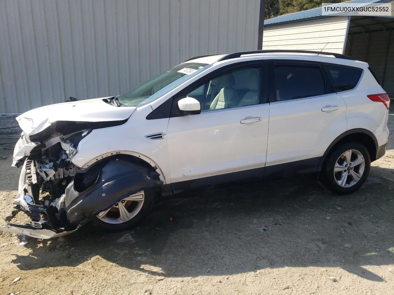 2016 Ford Escape Se VIN: 1FMCU0GXXGUC52552 Lot: 77467204