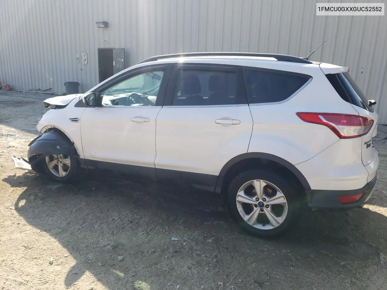 2016 Ford Escape Se VIN: 1FMCU0GXXGUC52552 Lot: 77467204