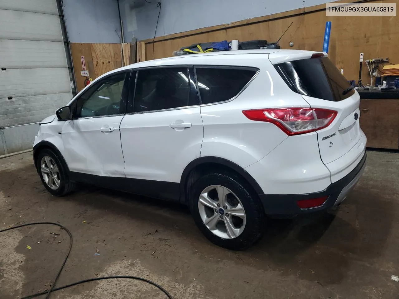 2016 Ford Escape Se VIN: 1FMCU9GX3GUA65819 Lot: 77629454