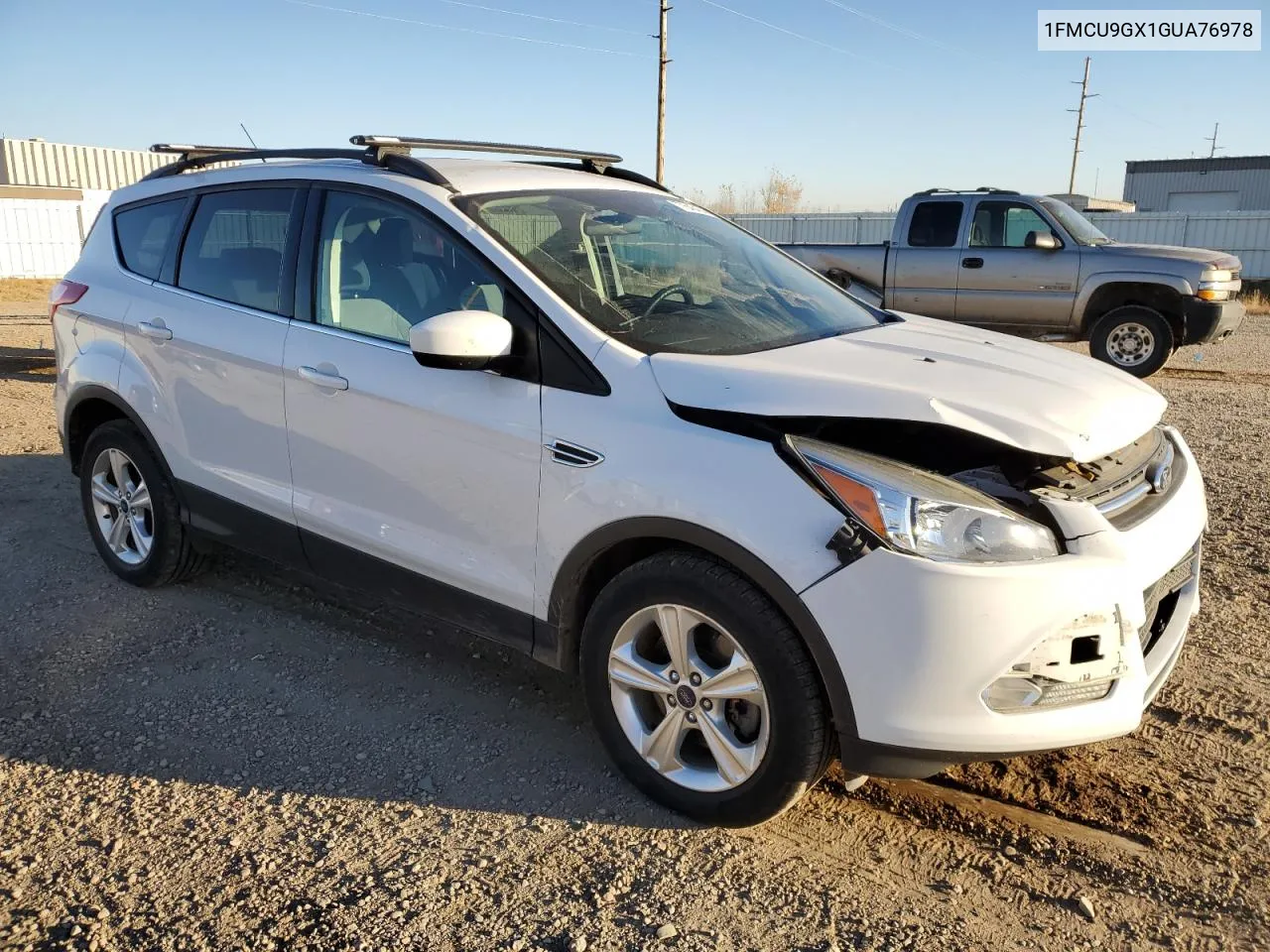 2016 Ford Escape Se VIN: 1FMCU9GX1GUA76978 Lot: 77643434