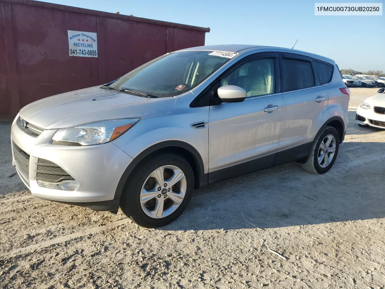 2016 Ford Escape Se VIN: 1FMCU0G73GUB20250 Lot: 77714584