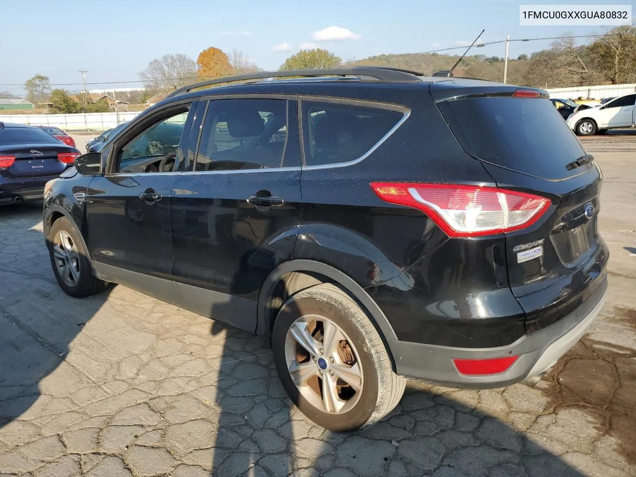 2016 Ford Escape Se VIN: 1FMCU0GXXGUA80832 Lot: 77854344