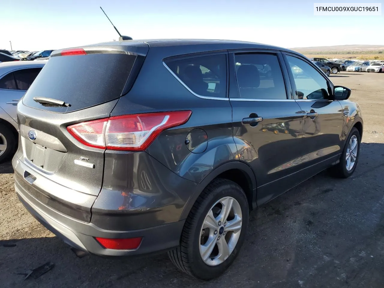 2016 Ford Escape Se VIN: 1FMCU0G9XGUC19651 Lot: 77877254