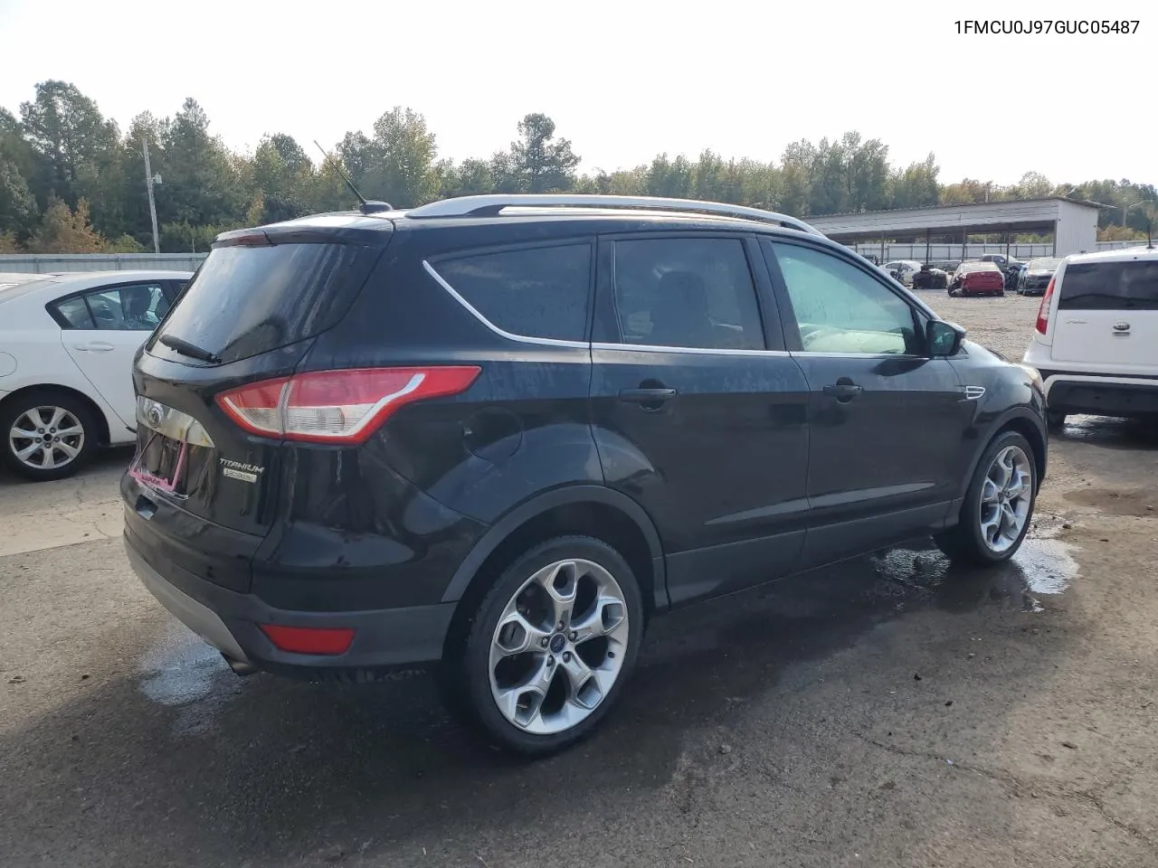 2016 Ford Escape Titanium VIN: 1FMCU0J97GUC05487 Lot: 77951404