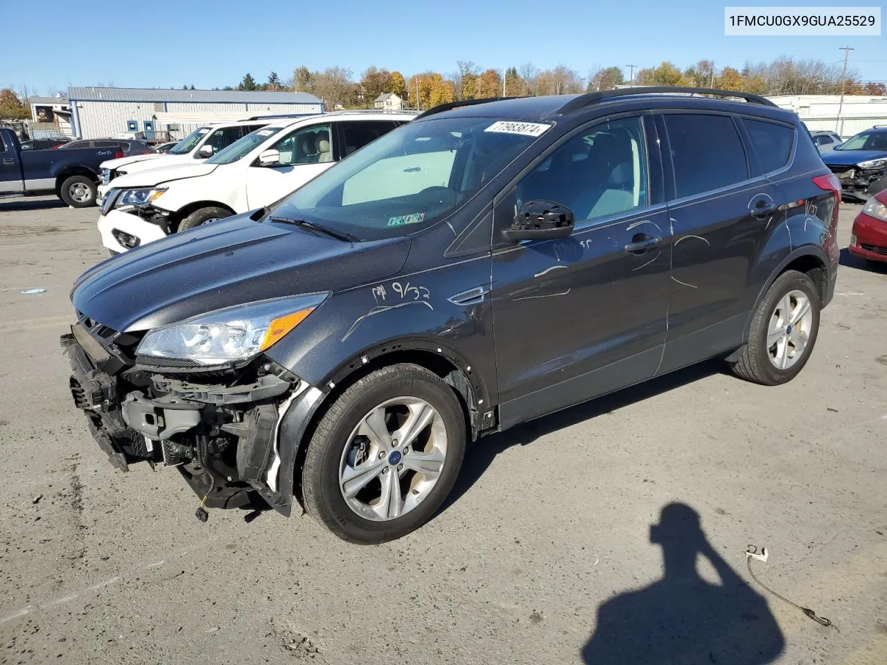 2016 Ford Escape Se VIN: 1FMCU0GX9GUA25529 Lot: 77983874